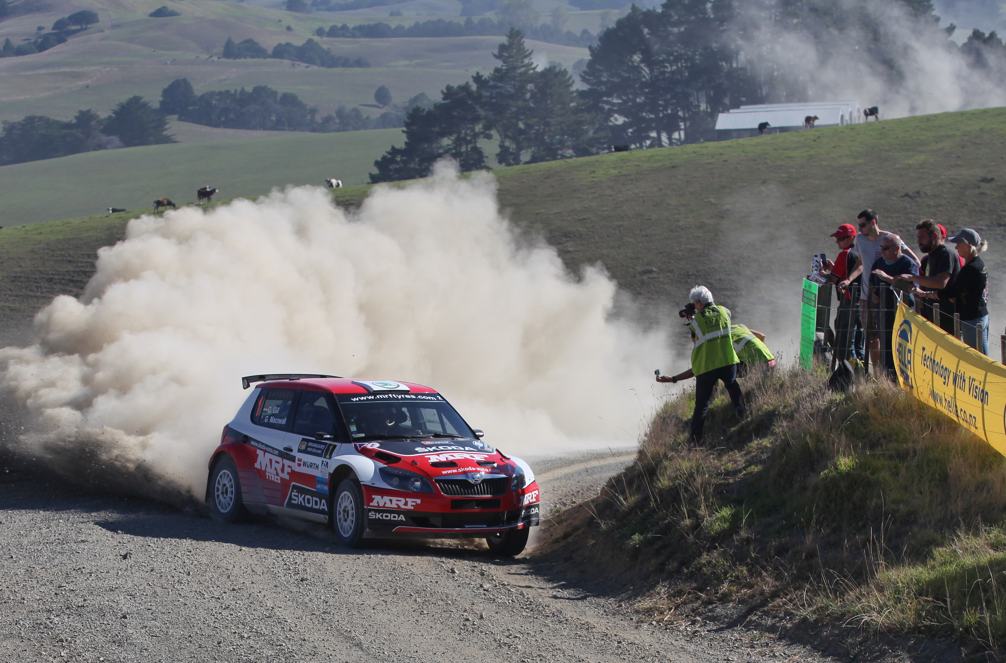 Experience versus youth at International Rally Whangarei