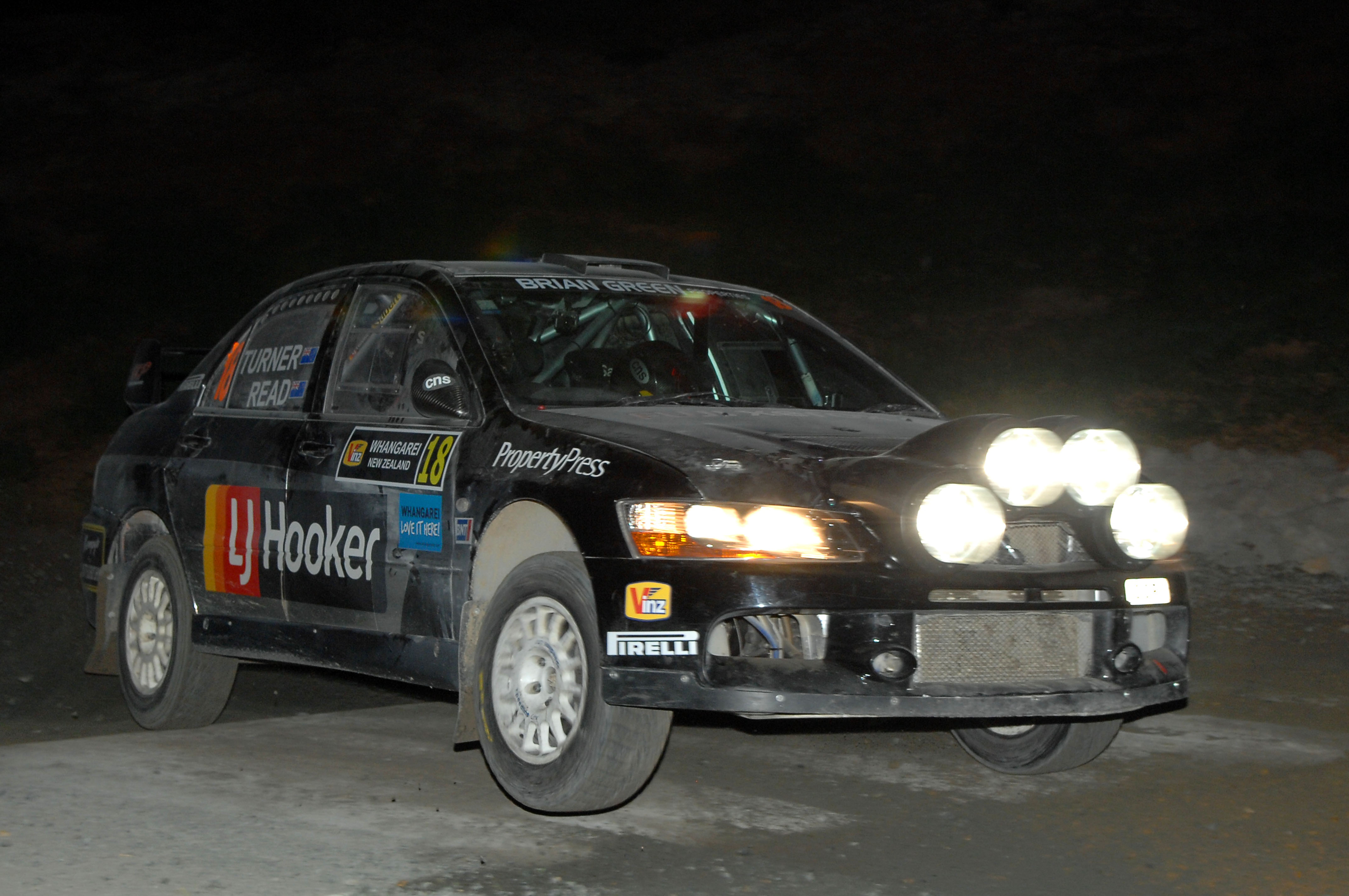 Night of rally action to start International event