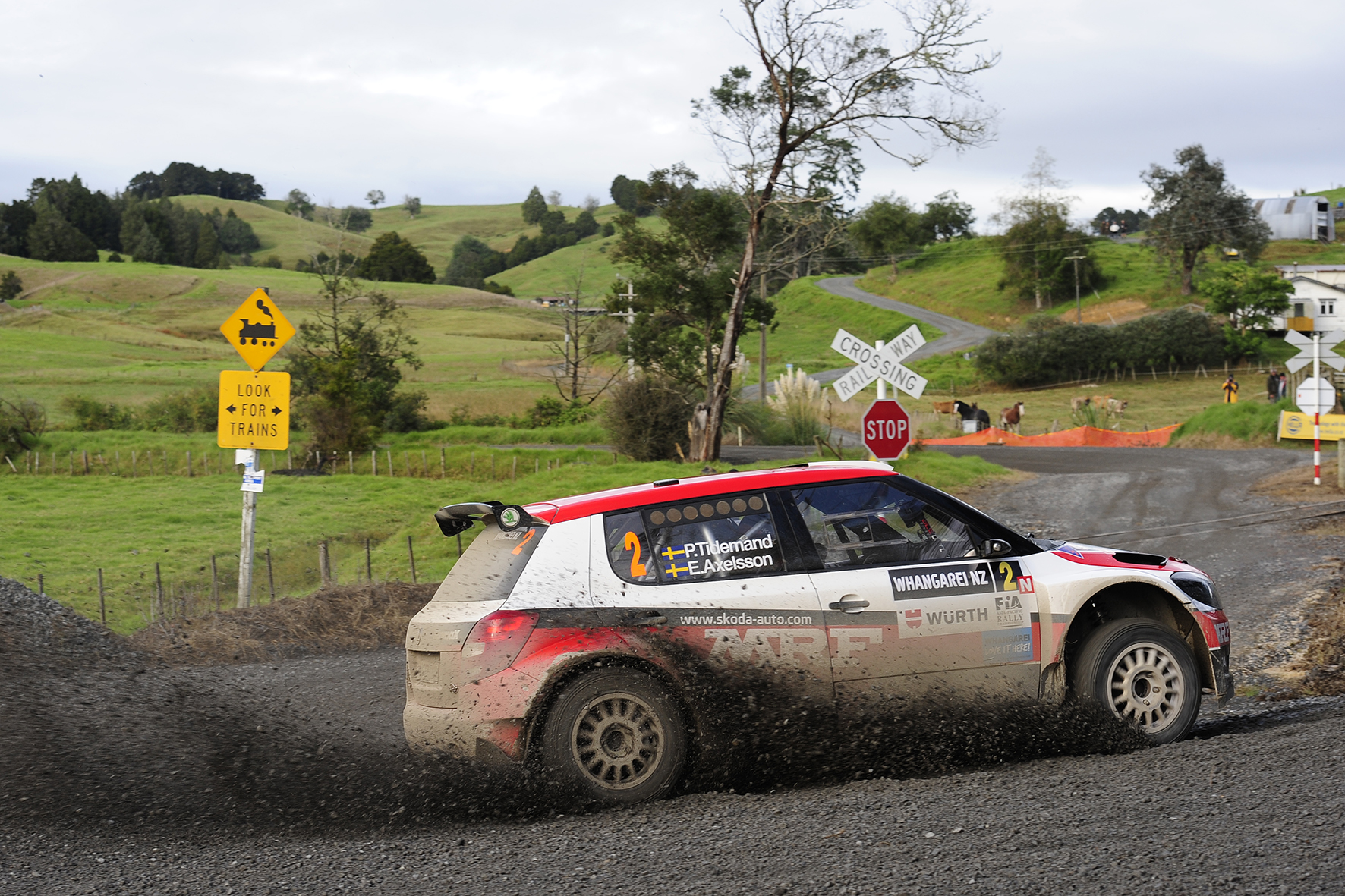 Challenge propels Swedish rally star to front of International Rally of Whangarei