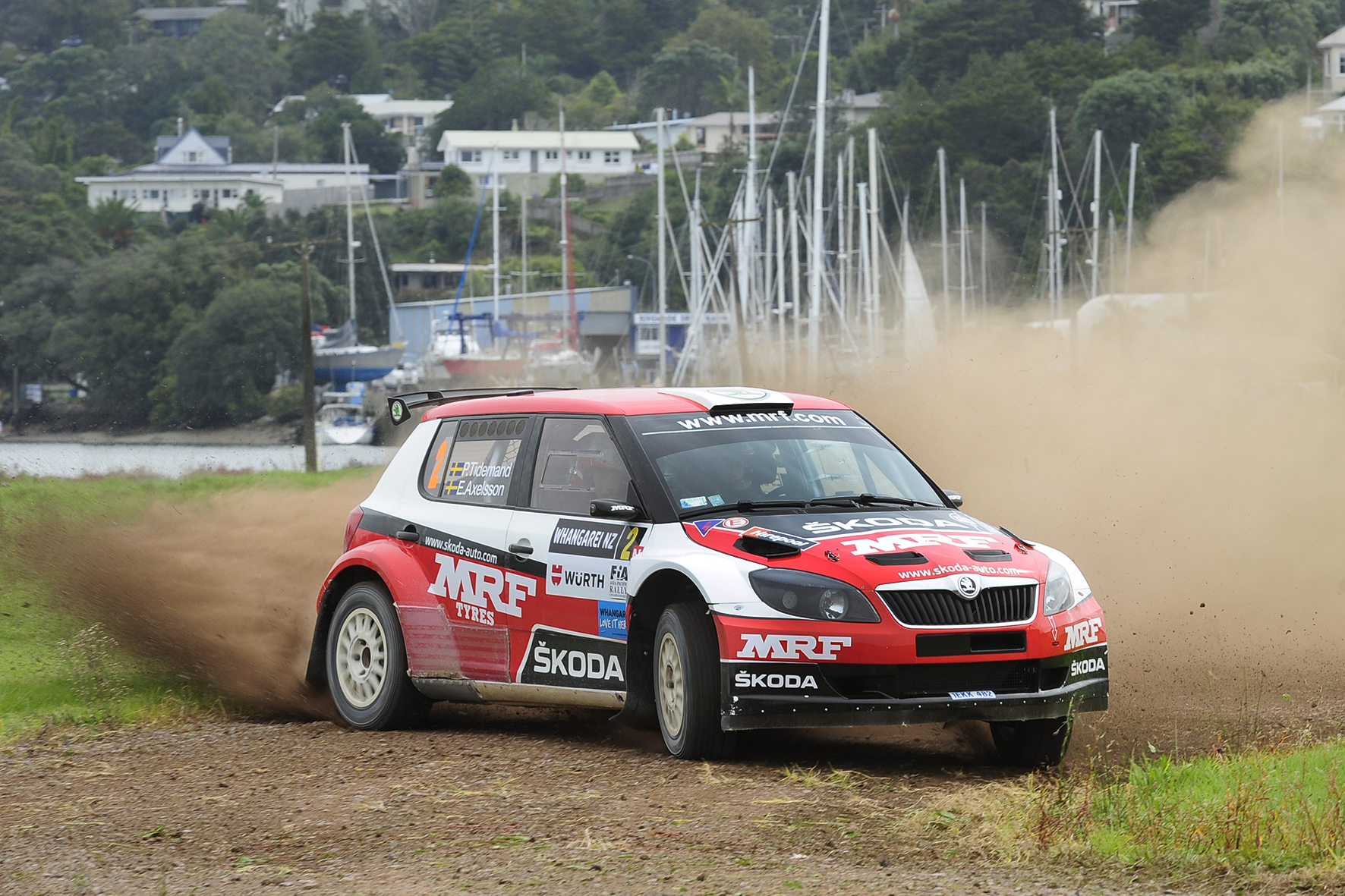 Tidemand breaks sub-minute barrier at International Rally of Whangarei shakedown