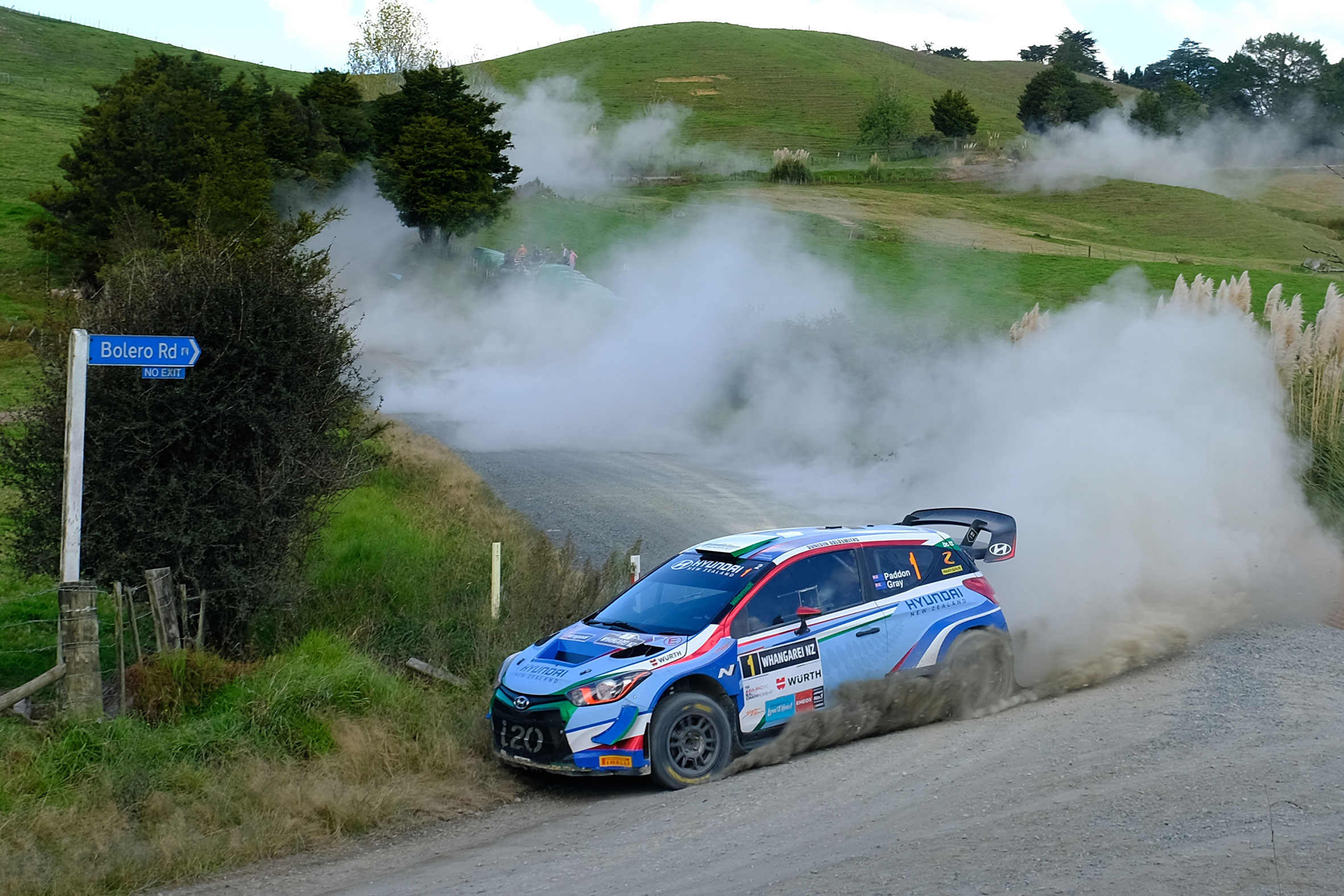 Paddon holds commanding rally lead at day’s end