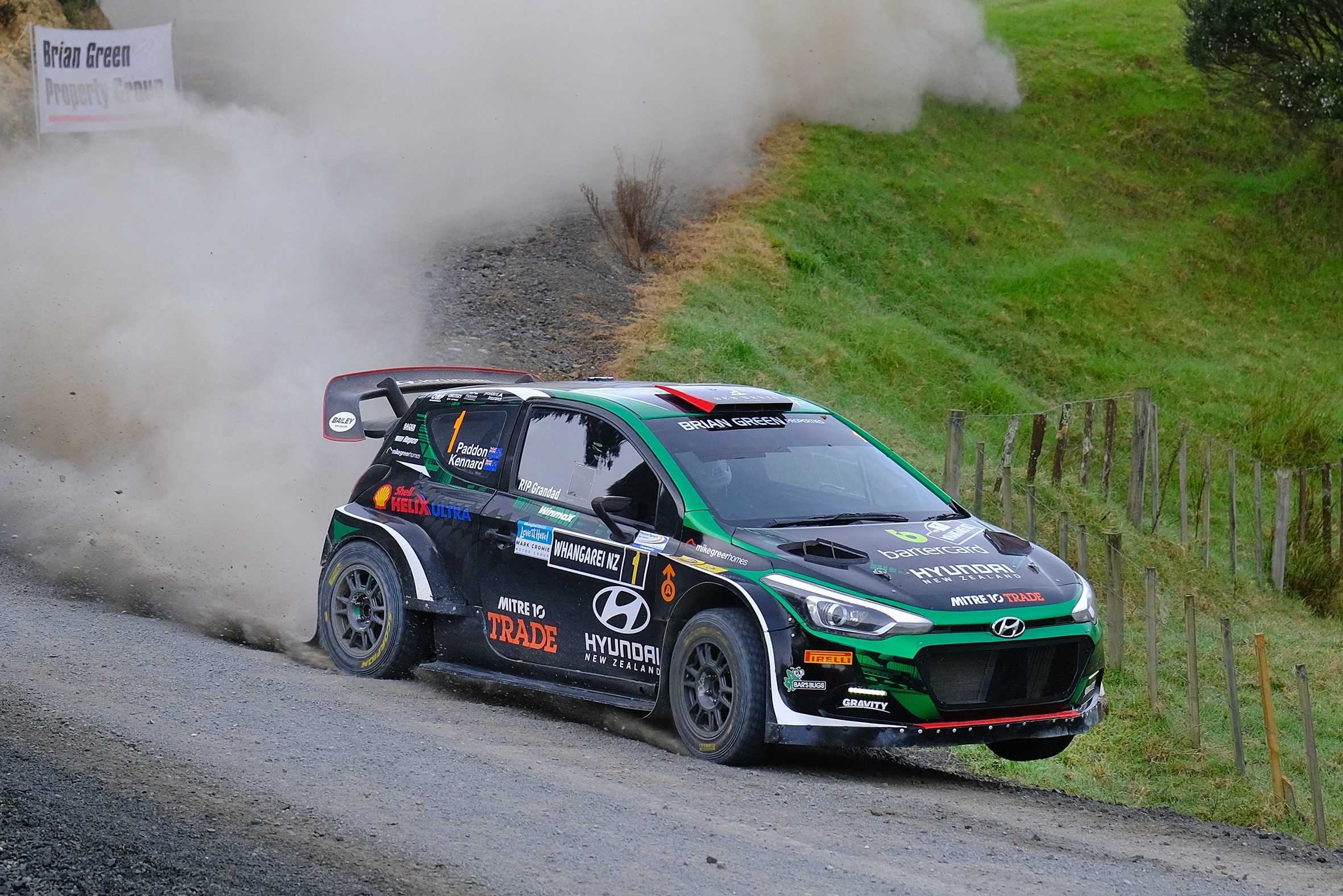 Paddon dominates day one in Whangarei