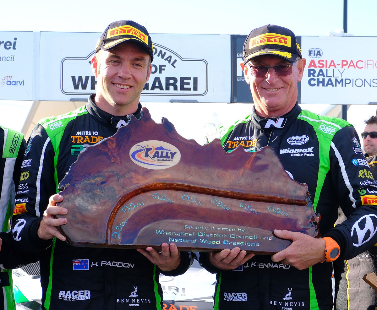 Paddon wins 2023 International Rally of Whangārei